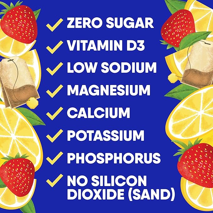 GoHydrate Low Sodium Electrolytes Powder Packets Sugar Free - Image 5