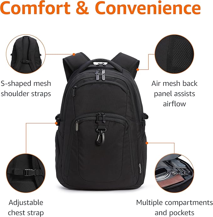 Amazon Basics Travel Laptop Backpack - Image 2