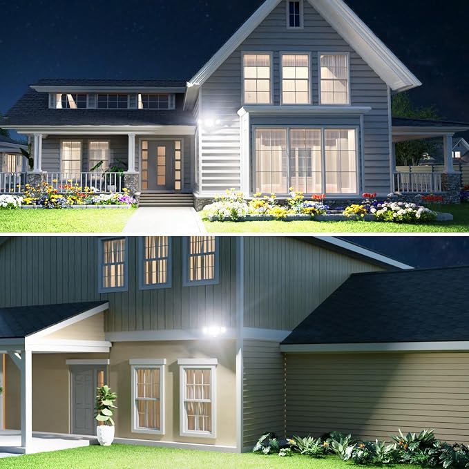 Onforu 70W Dusk to Dawn Outdoor Lighting, 7000LM Black Flood Lights Outdoor - Image 7