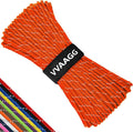 VVAAGG Reflective Paracord Rope 100FT, 7 Strand Nylon para Cord Lanyard Utility by ParacordSpecialist
