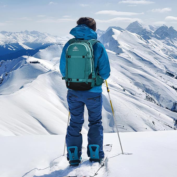 Ski and Snowboard Hydration Backpack, - Image 8
