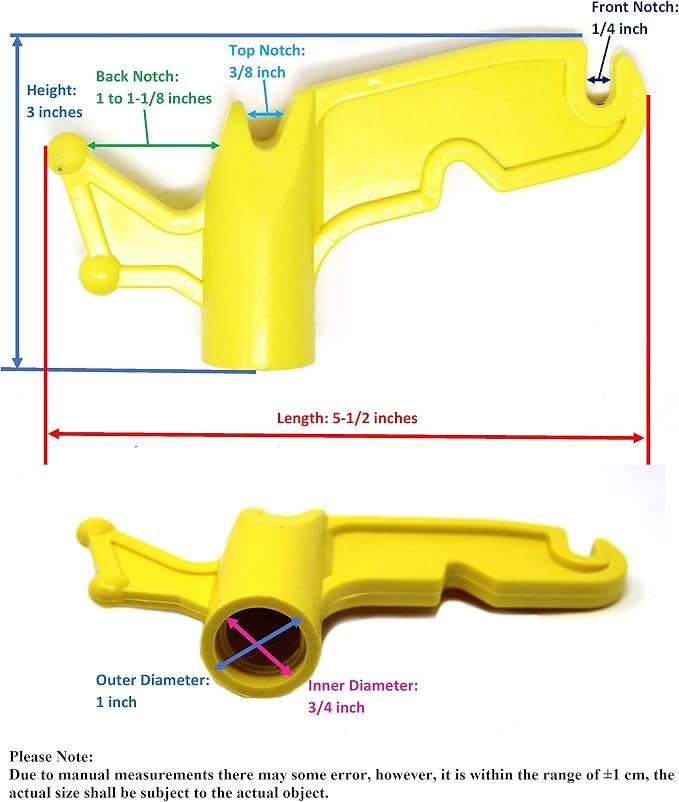 JSP Manufacturing Multi-Purpose Plastic Utility Hook Screw On Pole Attachment - Image 4