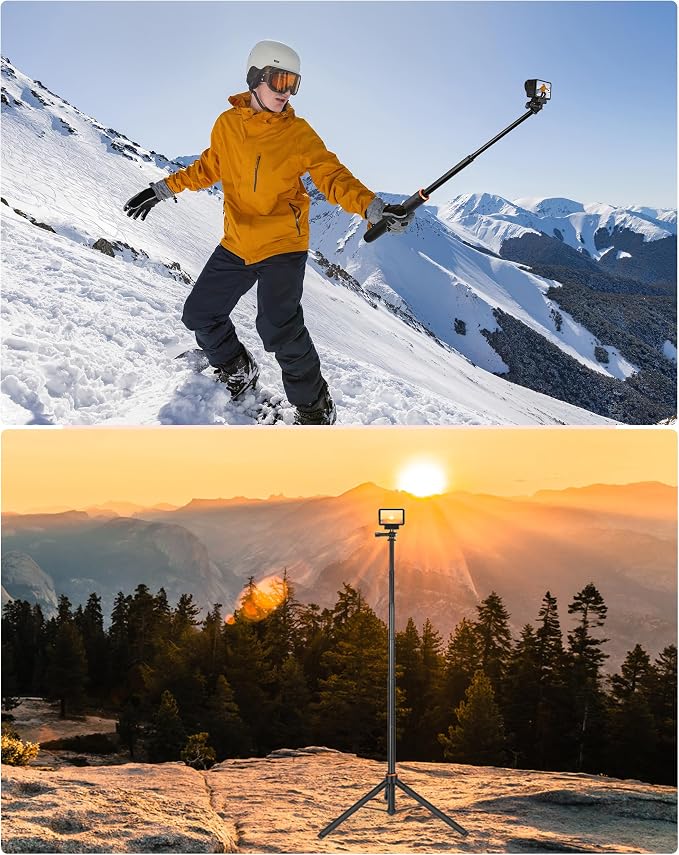53.5" Osmo Action 6 Selfie Stick Tripod - Image 7