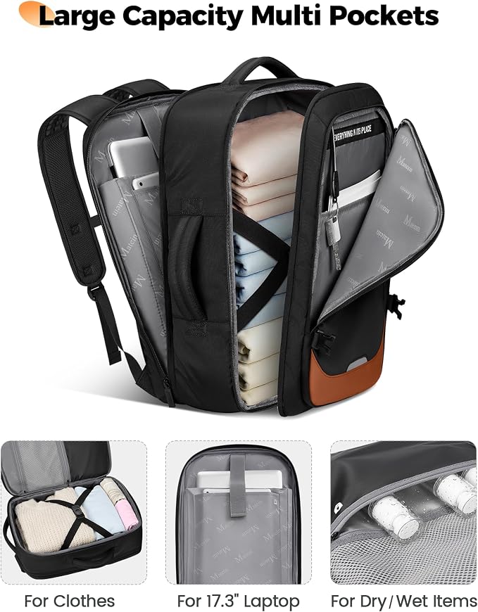 MATEIN Spirit Airlines Personal Item Backpack 18x14x8 - Image 5