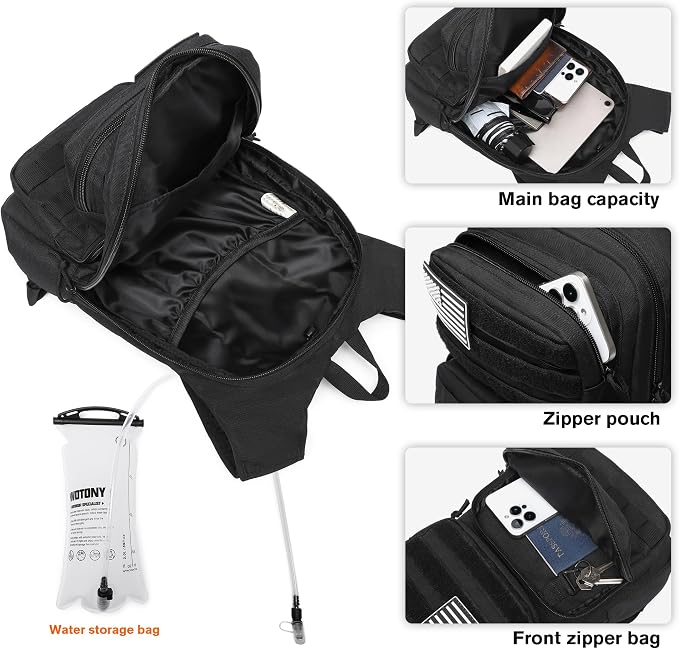 wotony Hydration Backpack with Water Bladder - Image 6