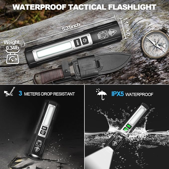 Banral Rechargeable Flashlights High Lumens - Image 4