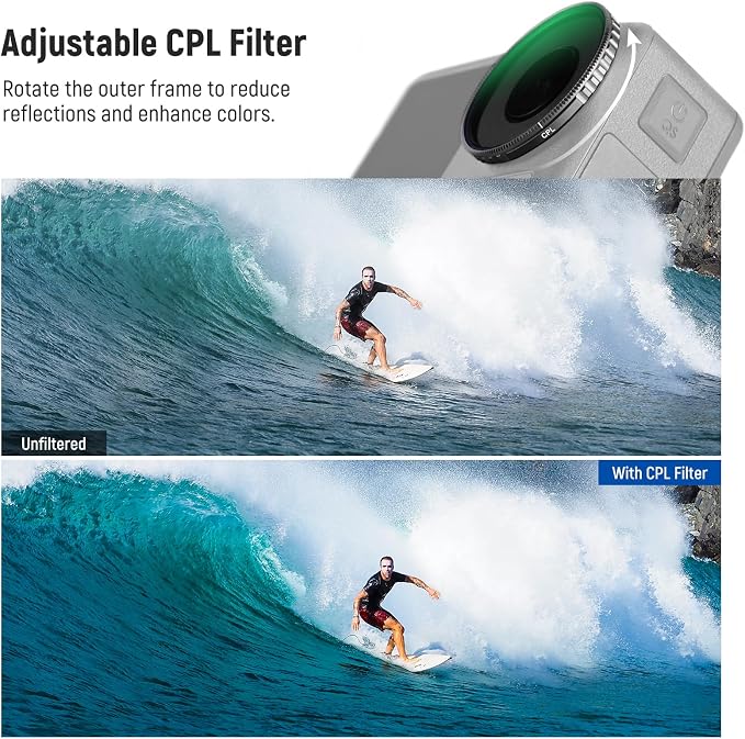 NEEWER Adjustable CPL Filter Compatible - Image 3