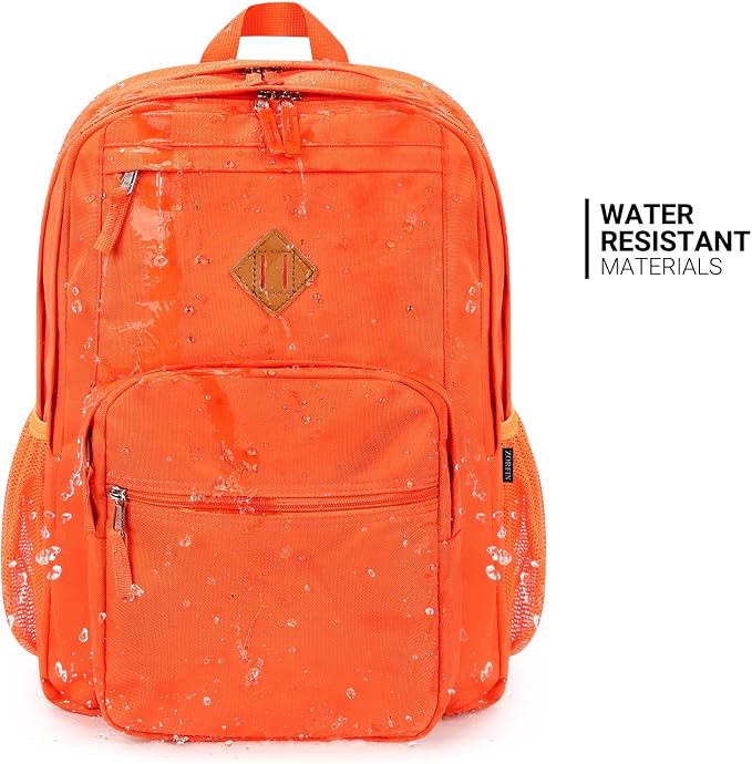 ZORFIN 26L Backpack for College, and Travel: Water Resistant Bookbag - Image 7