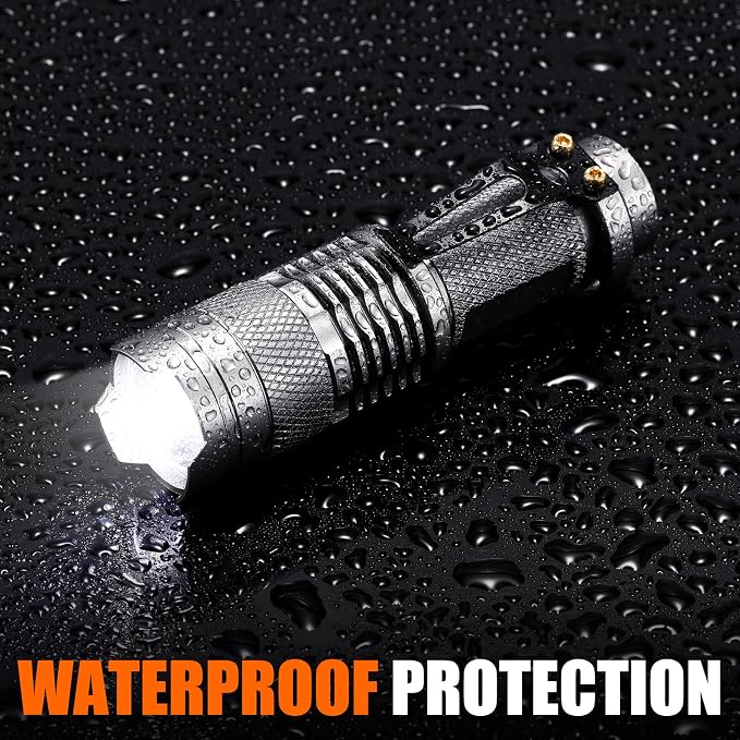 Fumete 20 Pieces LED Flashlight Mini 3 Mode Tactical Torch Small Water - Image 5