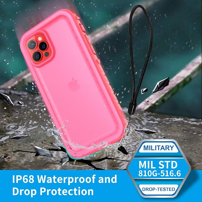 SPORTLINK Compatible with iPhone 12 Pro Max Waterproof Case - Image 3
