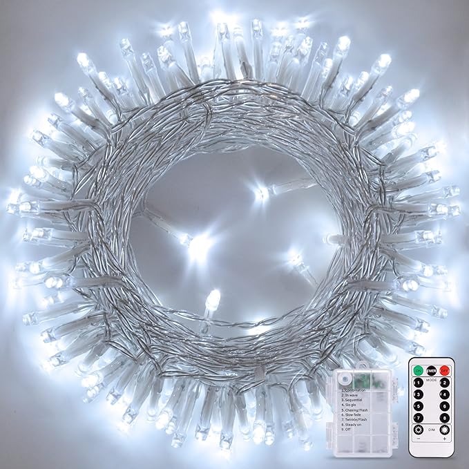 JMEXSUSS White Christmas Lights by JMEXSUSS
