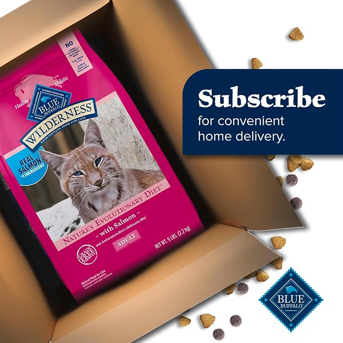 Blue Buffalo Wilderness Natural Adult Dry Cat Food, High-Protein and Grain-Free - Image 10