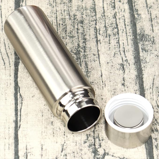 Cute Small Purse Water Bottle, 4.4 Fl. Oz, Mini Slim Flask - Image 9