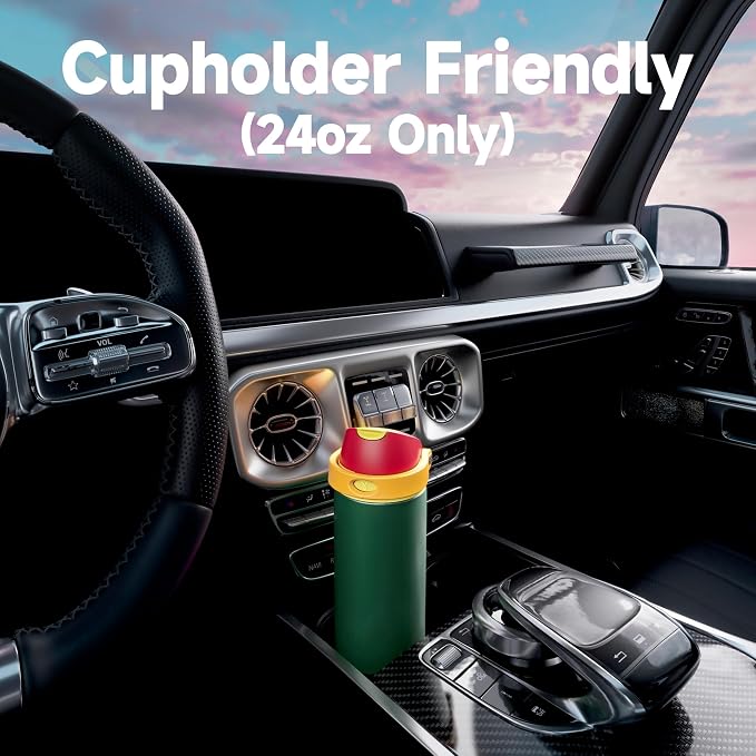 24 oz Insulated Water Bottle - Image 7