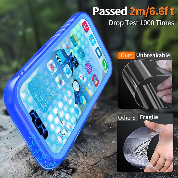 Cozycase Compatible with iPhone 13 Pro Max Waterproof Case - Image 4