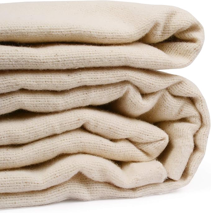 Linteum Textile Cotton Blended Hospital Patient Bath Blanket, Bed Bath Sheet - Image 4