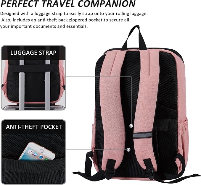 MAXTOP Deep Storage Laptop Backpack Business Anti-theft Backpacks College - Image 3