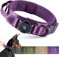 2026 Upgrade Waterproof AirTag Dog Collar, Military Tactical Dog Collar by ODOKELE