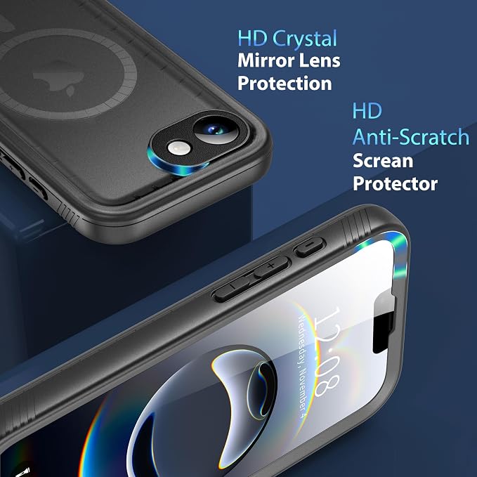 SPORTLINK for iPhone 16e/17e Case, IP68 Waterproof Military Protective Full - Image 7