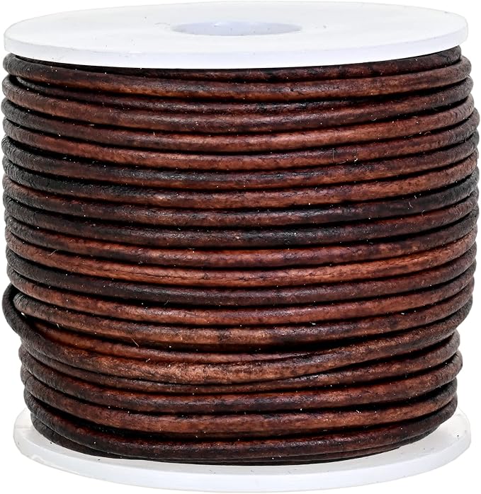 GENIQUE Real/Genuine Round Leather Cord - Image 2