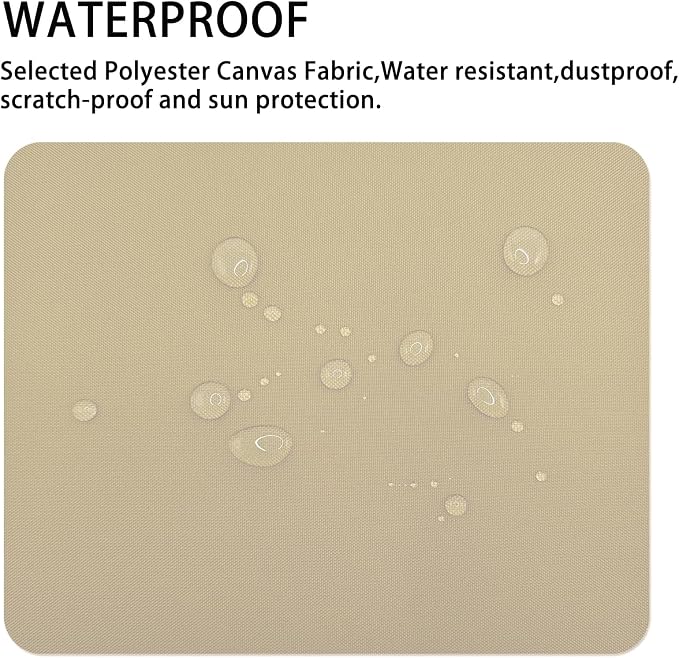 Gheeidau Canvas Repair Patch 9×11 Inch 3Pcs Waterproof Self-Adhesive Fabric - Image 2