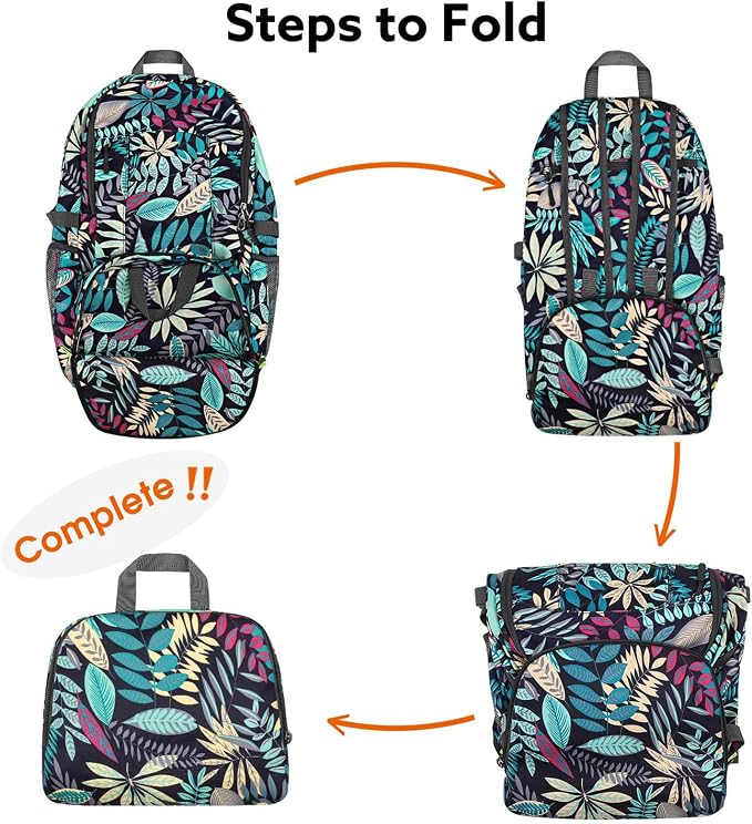 G4Free 40L Lightweight Packable Hiking Backpack, Waterproof Travel Daypack - Image 7