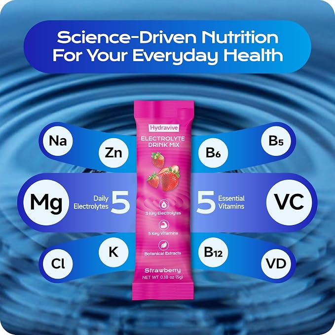 Hydration Electrolyte Powder 18 Packs – Sugar Free Liquid Daily IV Drink Mix | 1 - Image 8