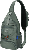 WATERFLY Packable Small Crossbody Sling Backpack Shoulder Chest Bag Daypack by Waterfly