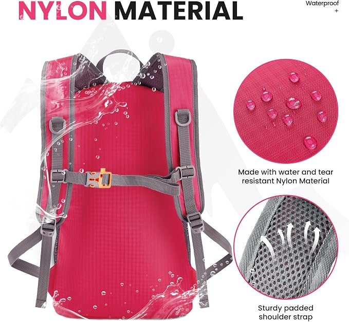 Venture Pal 35L Ultralight Lightweight Packable Foldable Travel Camping Hiking - Image 4