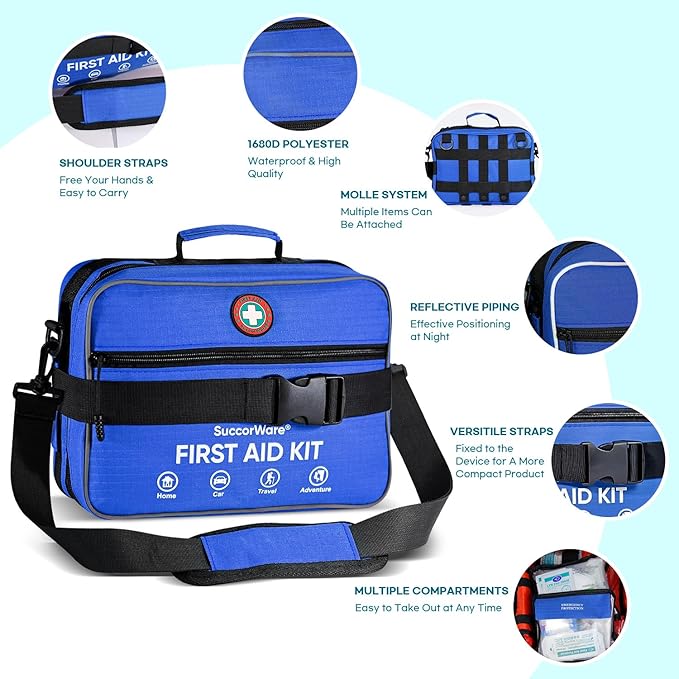 Professional 435 Pieces Large First Aid Kit - Image 3