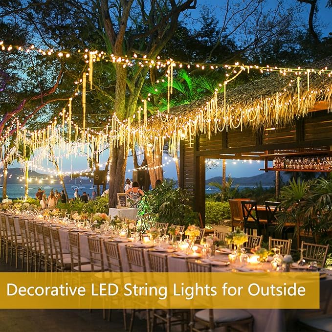 Extra-Long 144FT Solar String Lights - Image 2
