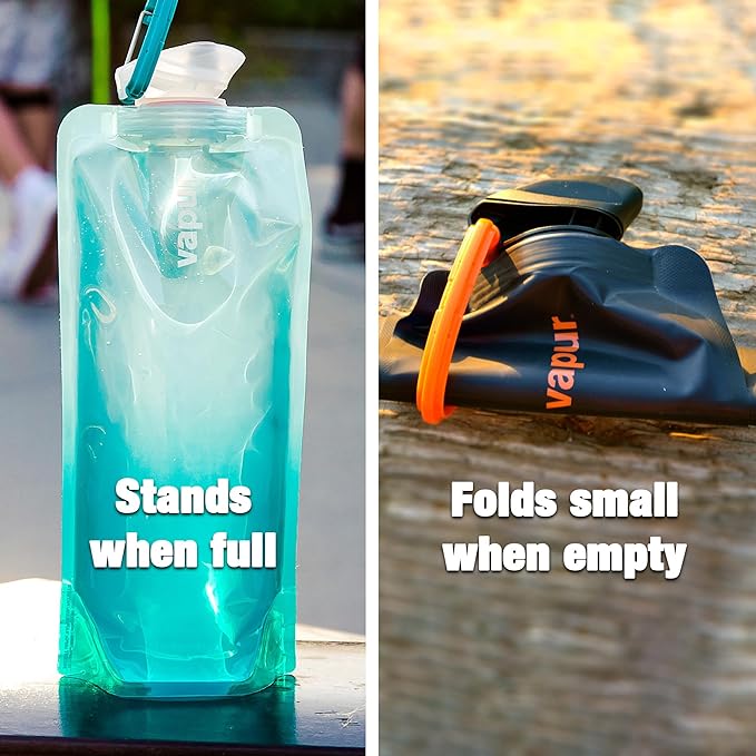 Vapur Flexible, Collapsible Wide Mouth Anti-Bottle - Image 6