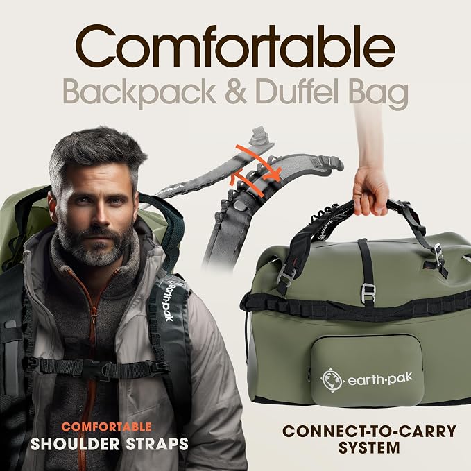 Earth Pak Waterproof Duffel Bag - Image 3