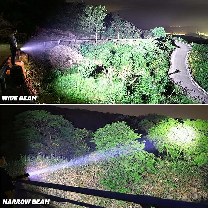 Rechargeable Flashlights 99, 000 Lumens, Super Bright LED Flashlight High Lumens - Image 4