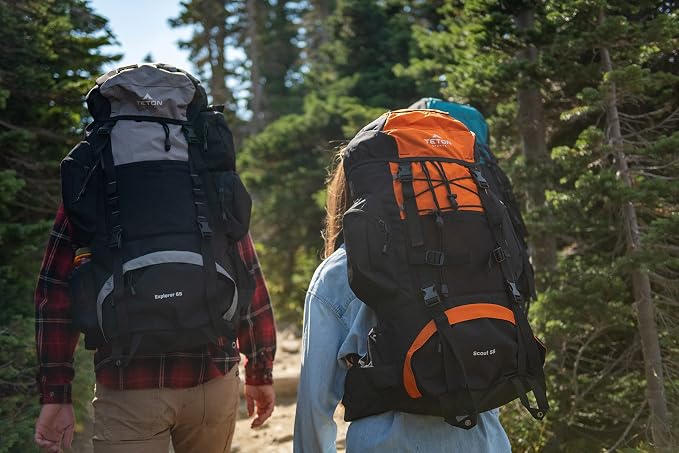 Teton 65L Explorer Internal Frame Backpack - Image 9