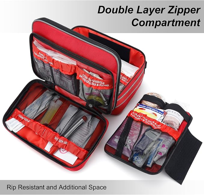 GEVOKE Professional 500 Piece Emergency First Aid Kit - Image 2
