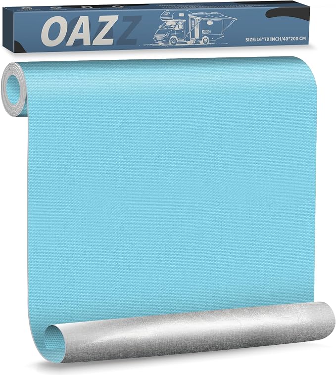 OAZ 16 x 79 inch Canvas Repair Patches Canvas Fabric Patch Self-Adhesive Fabric by OAZ