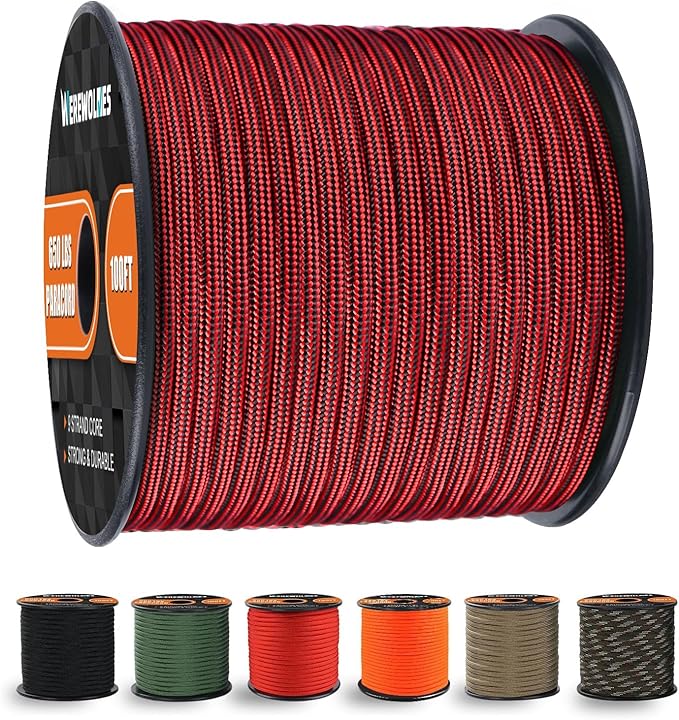 WEREWOLVES 650lb Paracord/Parachute Cord by WEREWOLVES