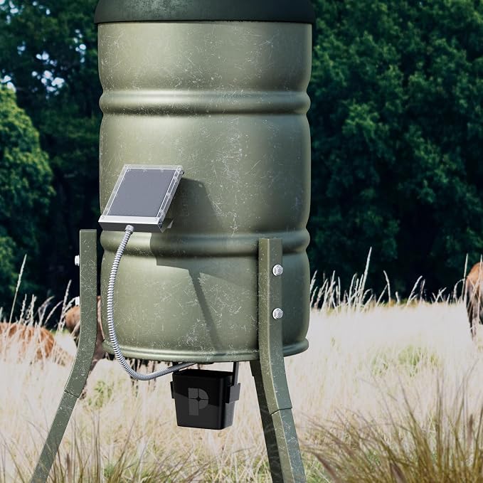 POWOXI 12V Solar Panel for Deer Feeder: 1.7W Waterproof Solar Battery Charger - Image 5