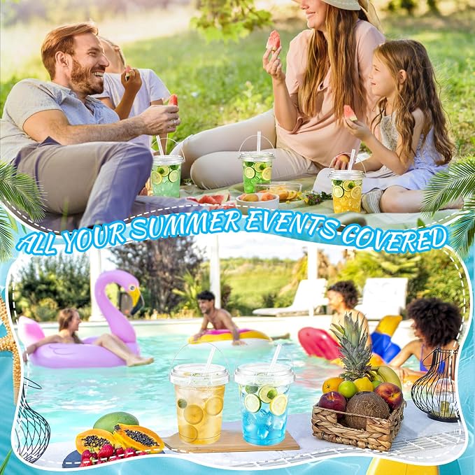 30 Sets 34 oz Drink Buckets - Image 5