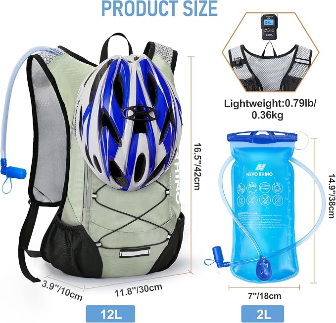 Lightweight Hydration Backpack, Running Backpack - Image 5