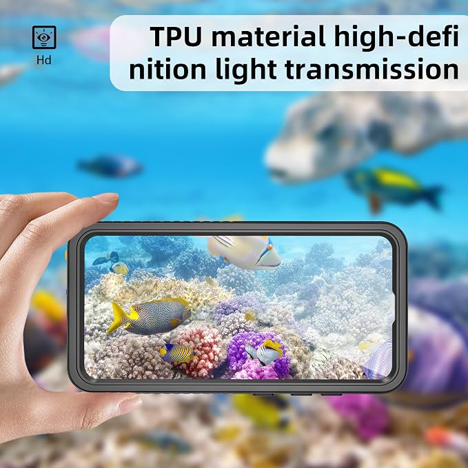 for Samsung Galaxy S25 Case, IP68 Waterproof Dustproof Case, Full Body Heavy - Image 2