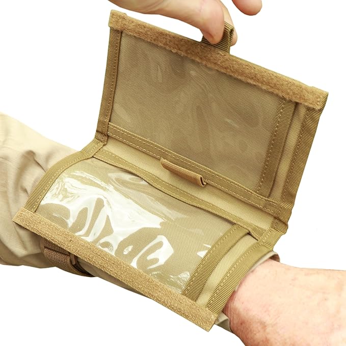 Underalert Tactical Wristband Dope Card Holder Sniper Data Book Quarterback by Underalert