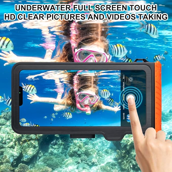 33ft Snorkeling Phone Case, Gen 4 IP68 Waterproof Housing - Image 5