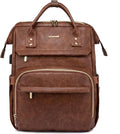 LOVEVOOK Leather Laptop Backpacks by LOVEVOOK