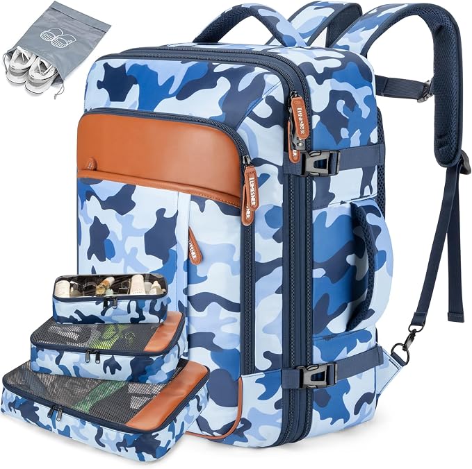 Lumesner Carry on Travel Backpacks, Extra Large 40L Flight Approved by Lumesner