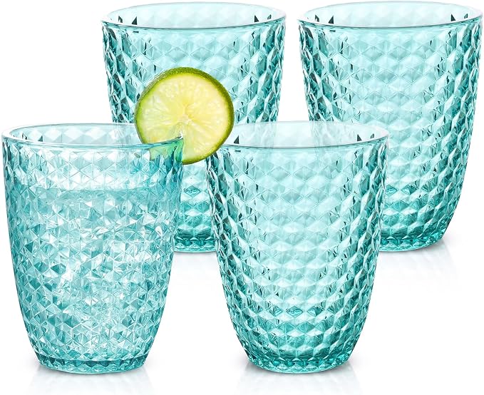 BELLAFORTE Shatterproof Tritan Plastic Short Tumbler, 12 oz by BELLAFORTE