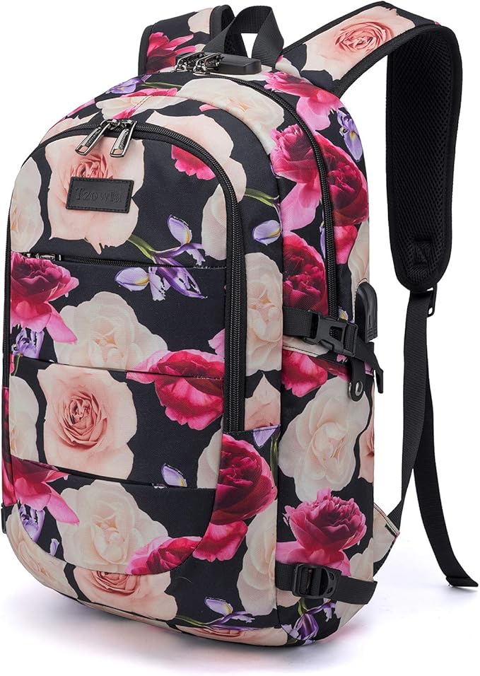Tzowla Business Laptop Backpack Water Resistant Anti-Theft by Tzowla