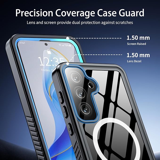 ANTSHARE Magnetic for Samsung Galaxy S25 FE Case, Waterproof - Image 6