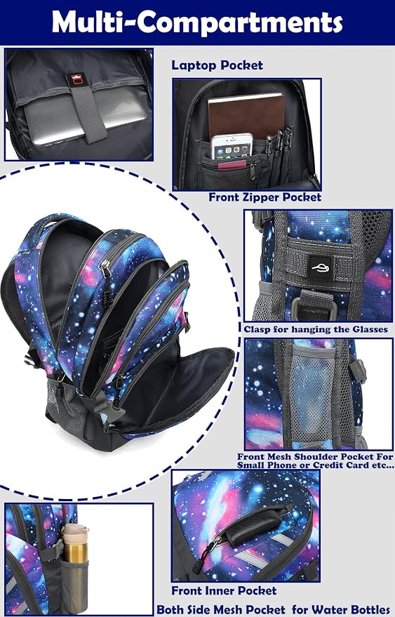 ProEtrade Extra Large Backpack Bookbag - Image 2